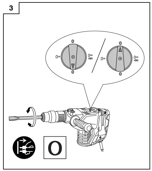 HiKOKI-DH40MEYWSZ-Combination-Hammer-FIG-5