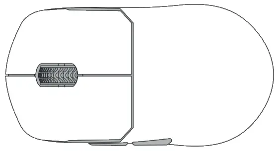 HATOR HTM-400 Quasar Wireless Gaming Mouse - fig 1