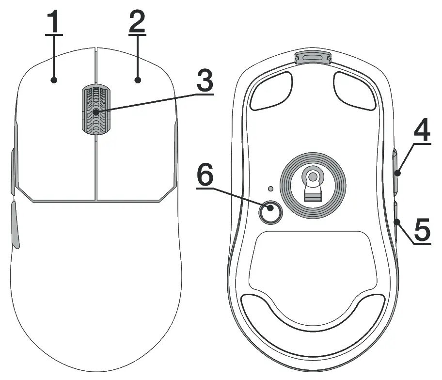 HATOR HTM-400 Quasar Wireless Gaming Mouse - fig 2