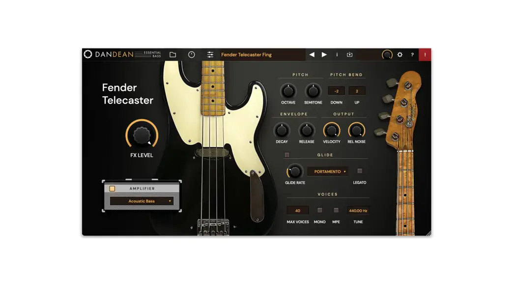 Tracktion Dan Dean Essential Bass User Guide