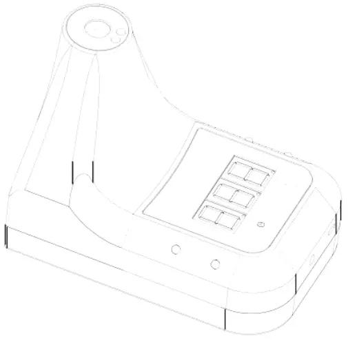 Harbin Xiande Medical Infrared Thermometer GP-100