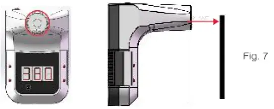 Harbin Xiande Medical Infrared Thermometer GP-100 - Operation lnstruction