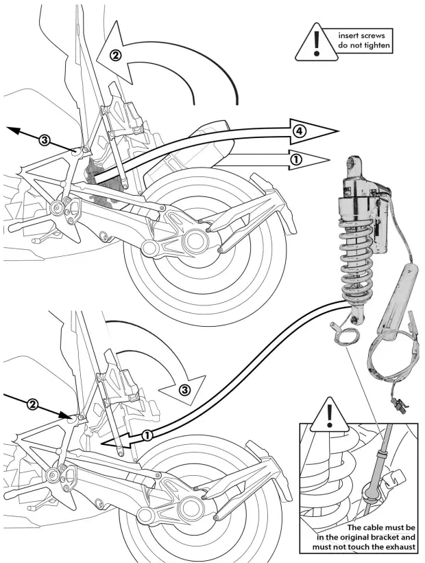 TOURATECH 09-038-5861-0 Brake and Clutch Lever Set - FIG 7