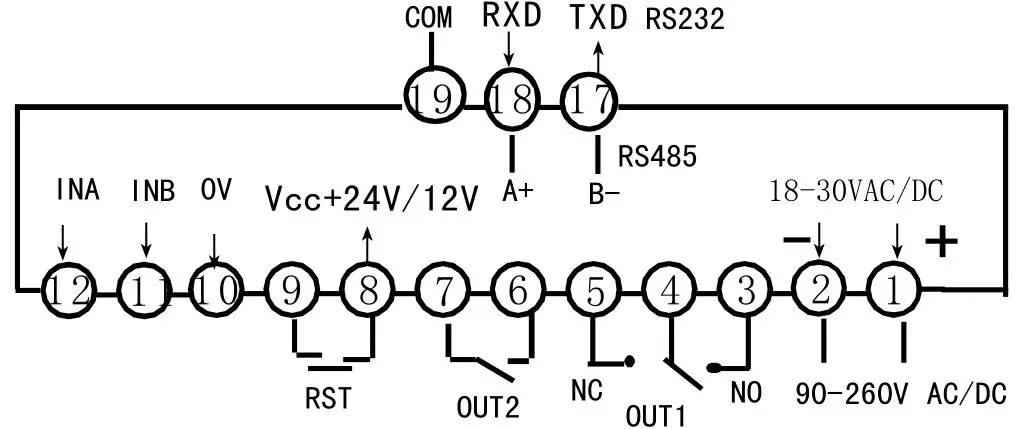 APOSUN CHC8 CHC Series Pulse Counter - CHC6, CHC8, CHC9