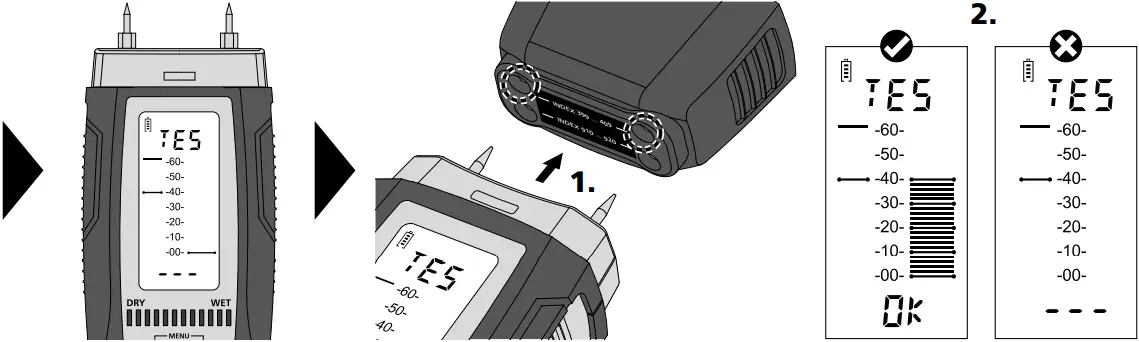 Laserliner 082.321A - Self-test function 2