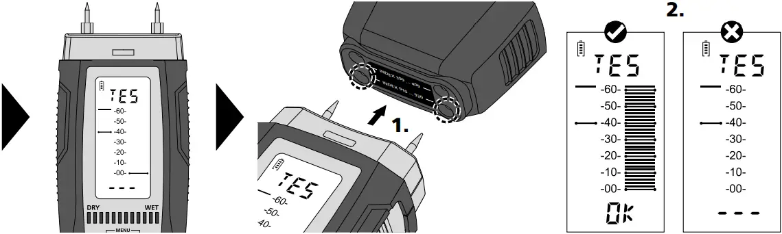 Laserliner 082.321A - Self-test function 4