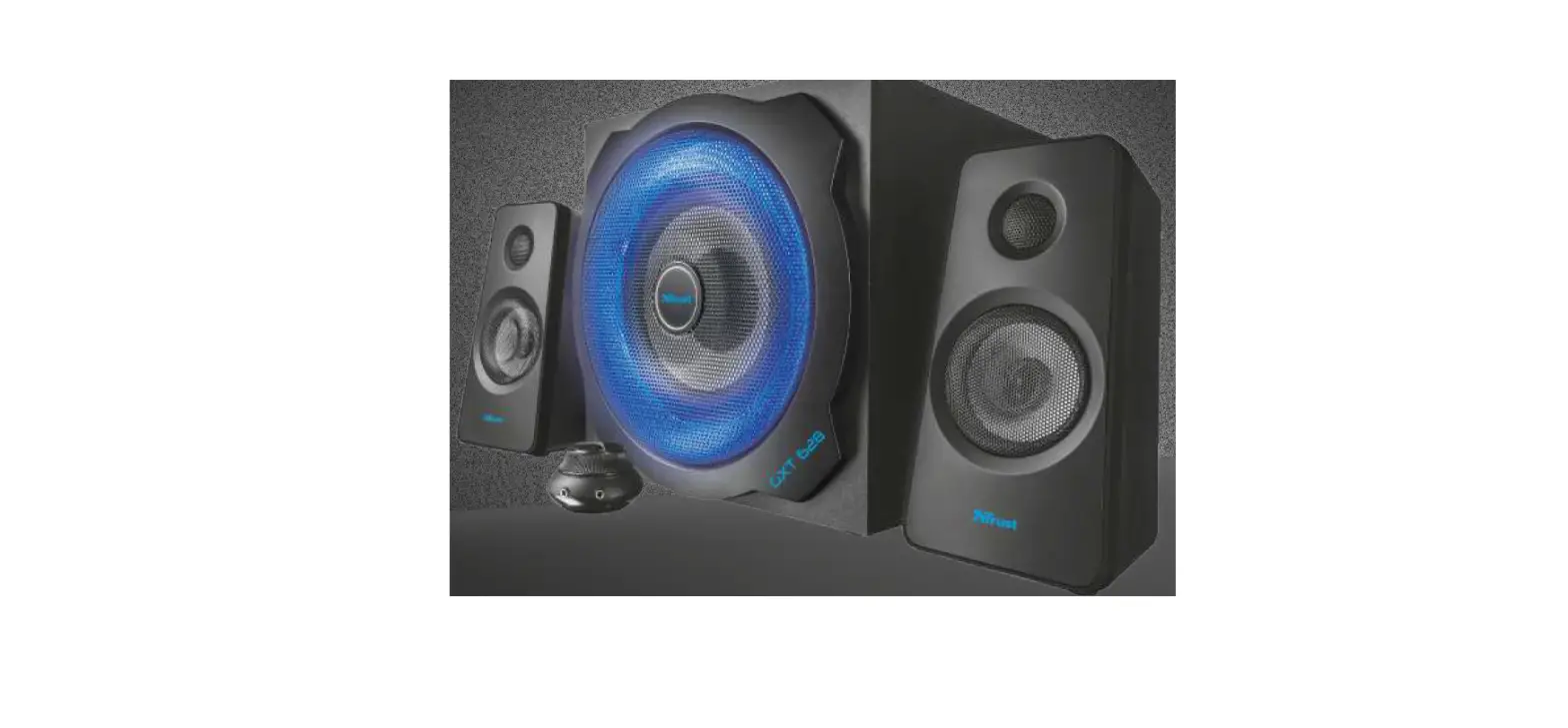 Trust Tytan Illuminated Speaker Set User Manual