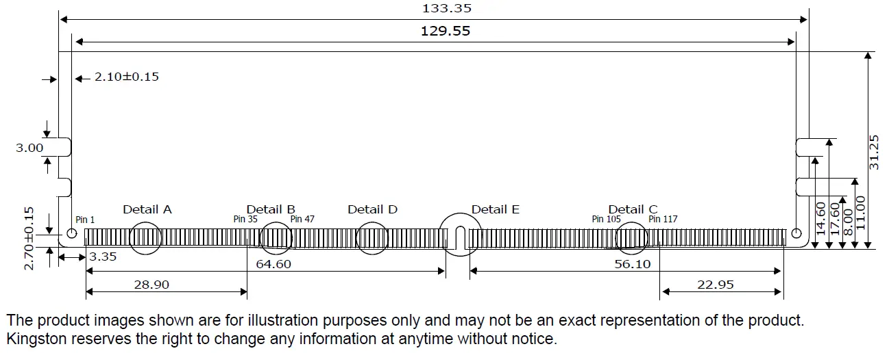 HYPERX HX432C16PB3AK2 32 RAM Memory 3