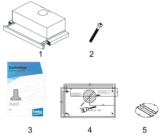 beko Hood HNT61220XH - Appliance4