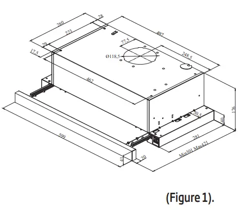 beko Hood HNT61220XH -Overview
