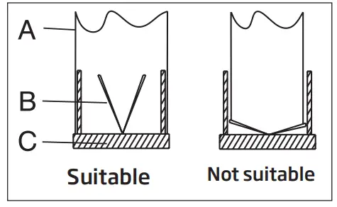 beko Hood HNT61220XH - uitable
