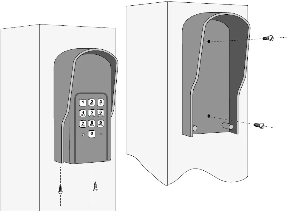Wireless Keypad Installation