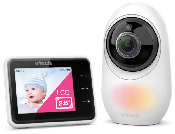 vtech RM2751 2.8 Inch Smart WiFi 1080p Video Monitor -
