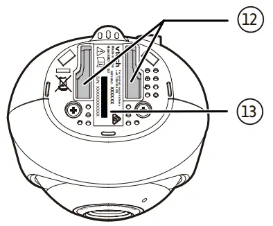 vtech RM2751 2.8 Inch Smart WiFi 1080p Video Monitor - Power jack