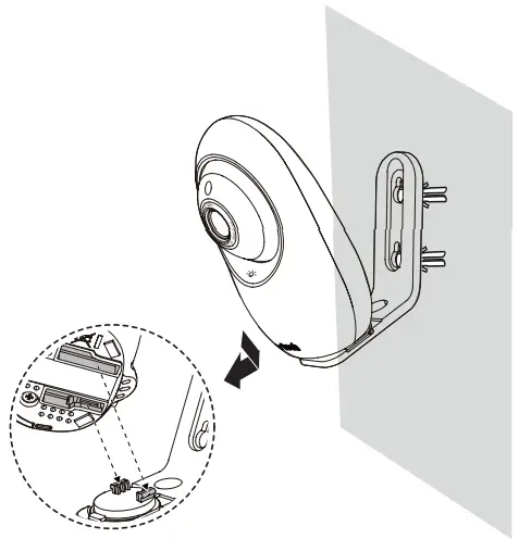 vtech RM2751 2.8 Inch Smart WiFi 1080p Video Monitor - mount bracket1