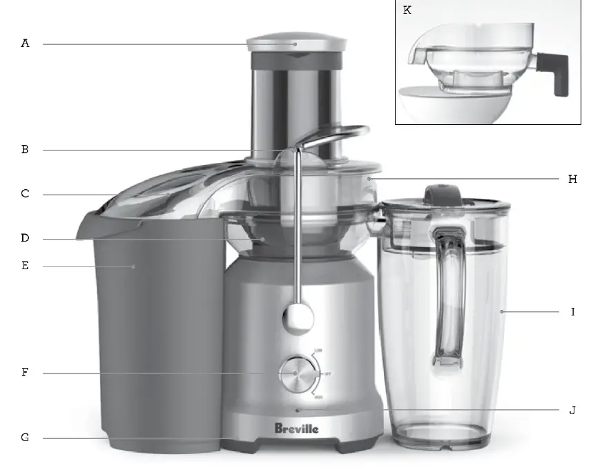 Breville BJE430 Juice Fountain Cold 1