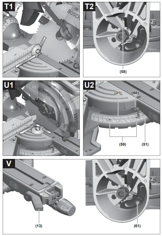 BOSCH GCM 10 GDJ Professional Sliding Mitre Saw - Fig 12