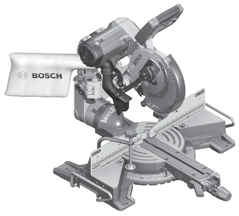 BOSCH GCM 10 GDJ Professional Sliding Mitre Saw