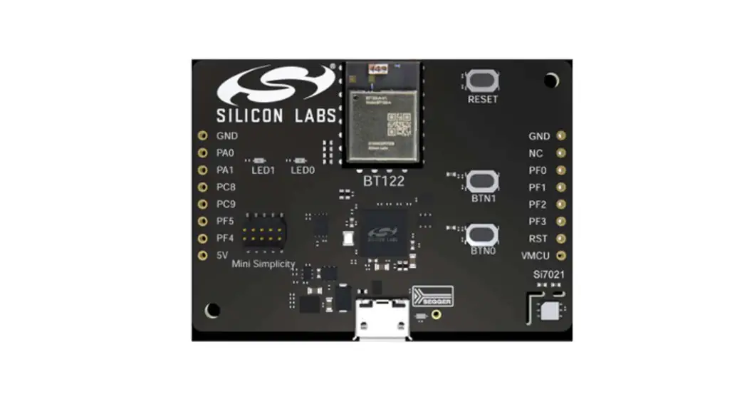 Silicon Labs Ug513 Bt122 Hci Mode User Guide Silicon Labs Ug513 Bt122 Hci Mode User Guide