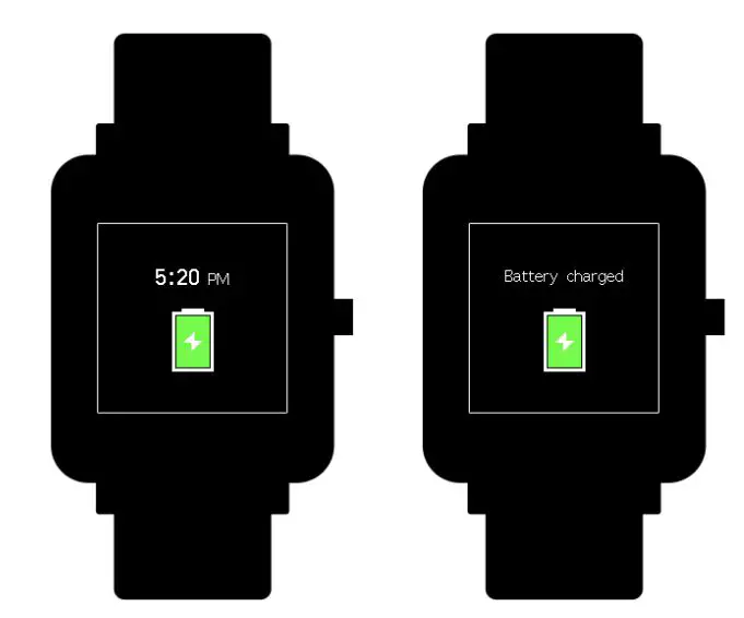 AMAZFIT W1821US1N Bip Lite Smartwatch User Manual - Charging