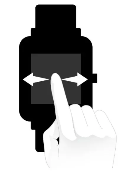 AMAZFIT W1821US1N Bip Lite Smartwatch User Manual - Functions Navigation