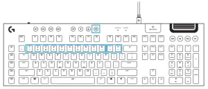 logitech G913 Wireless RGB Mechanica-KEYBOARD