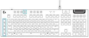 logitech G913 Wireless RGB Mechanica-KEYS