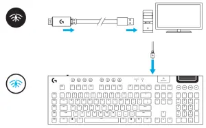 logitech G913 Wireless RGB Mechanica-WIRELESS