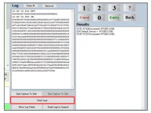 IDTECH VP3300 EMV Contact and EMV Contect Reader - Clear Logs