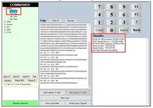 IDTECH VP3300 EMV Contact and EMV Contect Reader -Set Date command