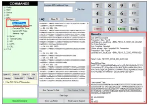 IDTECH VP3300 EMV Contact and EMV Contect Reader - Start EMV Trans