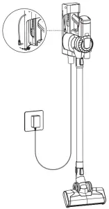 Tineco A10 Series 856560007788 Stick Vacuum Cleaner -Charging the Battery