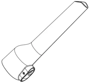 Tineco A10 Series 856560007788 Stick Vacuum Cleaner - Crevice tool