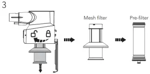 Tineco A10 Series 856560007788 Stick Vacuum Cleaner -Dustbin and Mesh Filte2r
