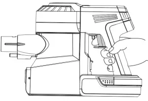 Tineco A10 Series 856560007788 Stick Vacuum Cleaner - trigger to activate