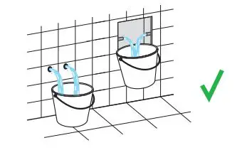 progetto C1500 Como Floor Mount Bath Filler and Handshower - Water Temperature: 45°-65°C