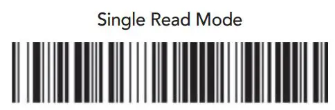 KOAMTAC 0.5W UHF Reader Mini Guide KDC470 Instruction Manual - Single Read Mode Bar Code