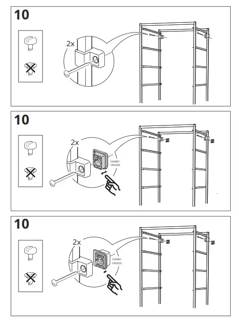 IKEA 40419958 JONAXEL Frame- 14