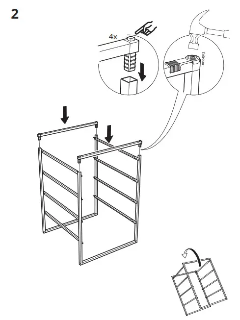 IKEA 40419958 JONAXEL Frame- 4