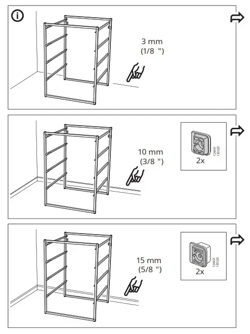 IKEA 40419958 JONAXEL Frame- 8