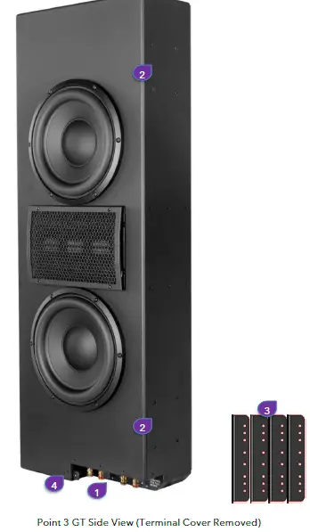 WISDOM Sage Cinema Series Point 3 GT Single Or Bi-Amplified Planar Magnetic Loudspeaker FIG 1