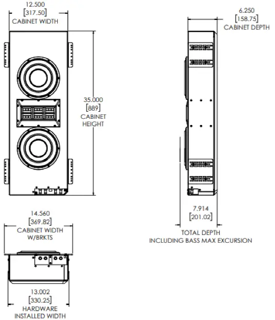 WISDOM Sage Cinema Series Point 3 GT Single Or Bi-Amplified Planar Magnetic Loudspeaker FIG 4