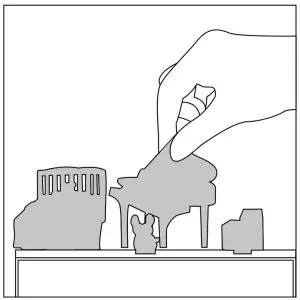 Keikey ARMYSROOM Bluetooth Speaker- Remove