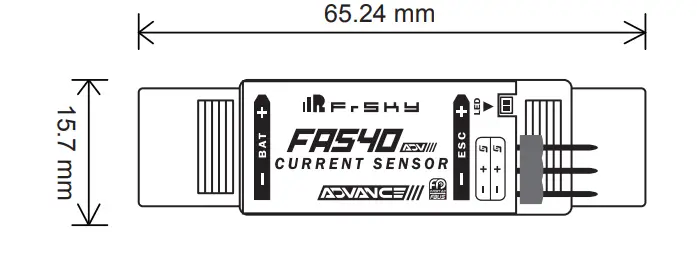 FrSky FAS40 ADV Current Sensor fig2
