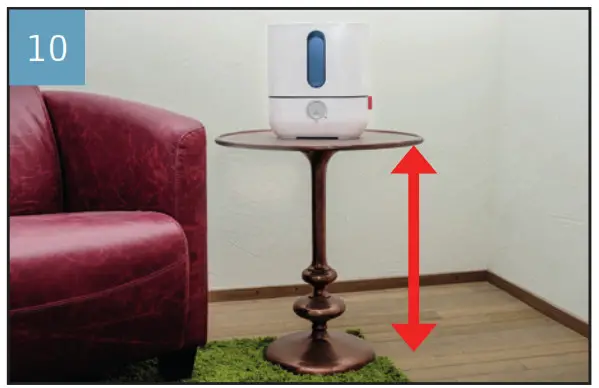 BONECO U200 Humidifier Ultrasonic- FIRST USE 2