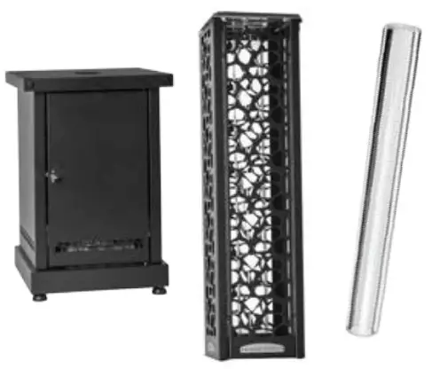 GBG PELHTR Wood Pellet Patio Heater-ASSEMBLY