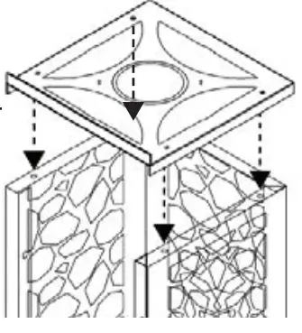 GBG PELHTR Wood Pellet Patio Heater-ASSEMBLY2