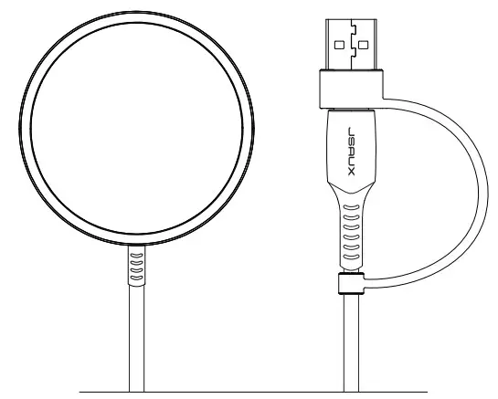 JSAUX WP1501 Magnetic Wireless Charger