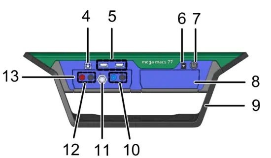 HELLA GUTMANN QSMM77V6500ML0222S0 Mega Macs 77 Anti Reflective Screen - overview2