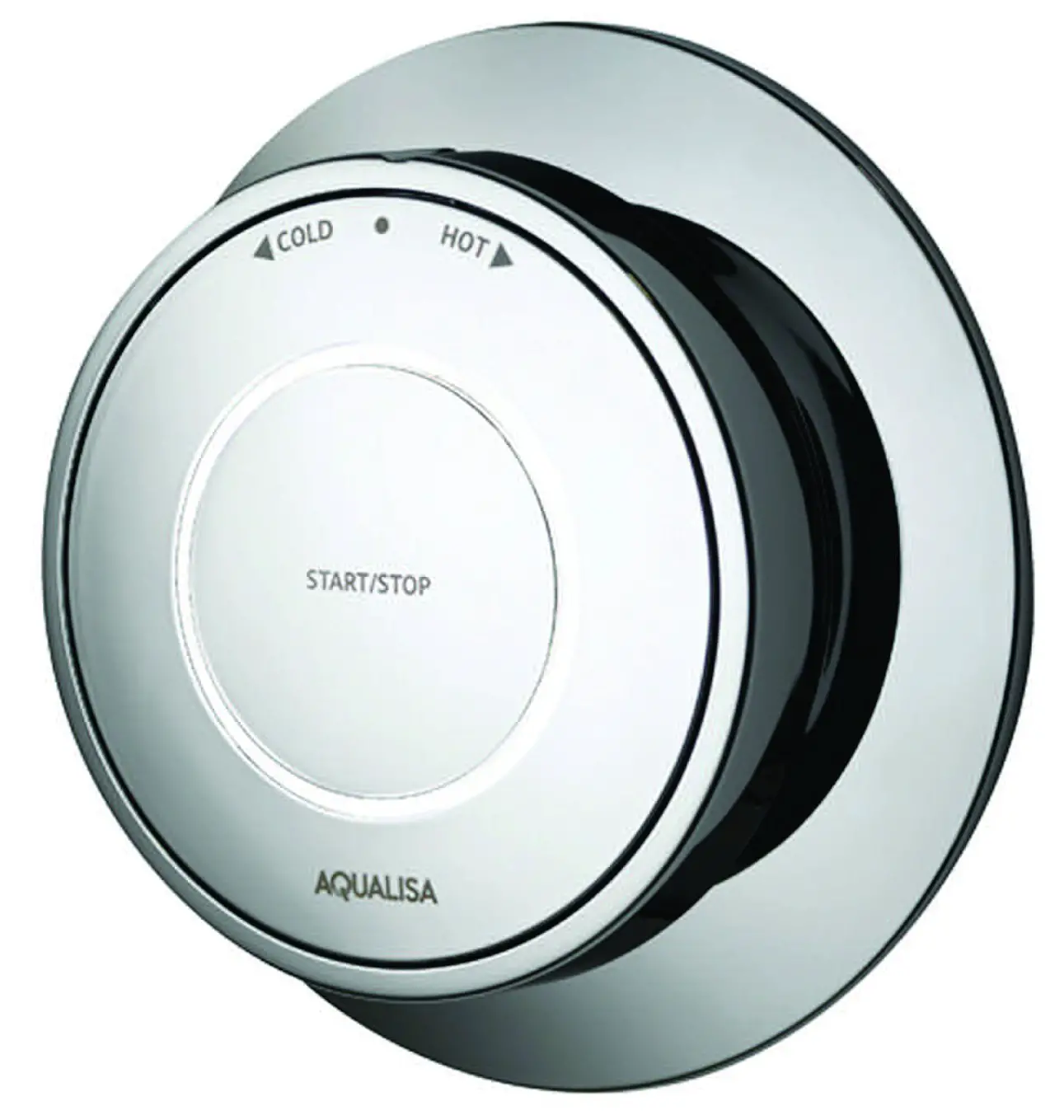 AQUALISA Rise Digital Concealed with Adjustable Height or Fixed Head - Cover